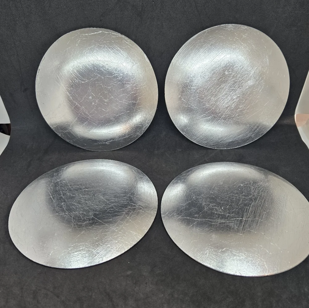 Pier 1 Imports Peacock Appetizer Plate Set